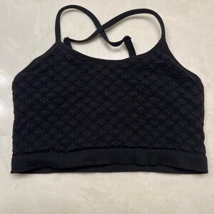 Black bralette S